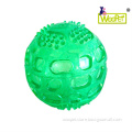 Squeaky ball TPR Dog Toys Funny Teeth Cleaning Toys Floationg Ball Toy